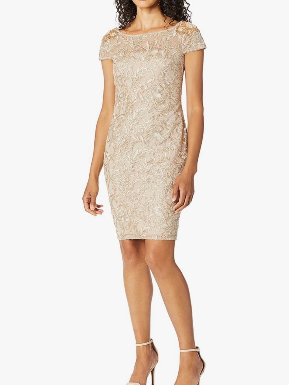 Calvin Klein Lace Sheath Dress 6